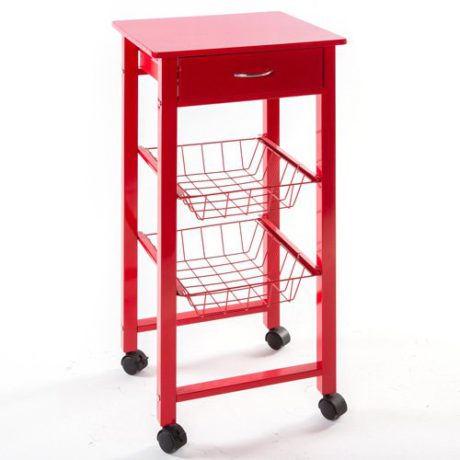 Carrito de cocina Cook Rojo